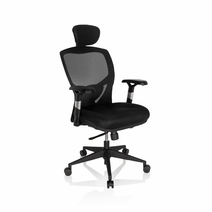 hjh OFFICE Bürostuhl Chefsessel VENUS BASE Ergonomie Komfort Design schwarz