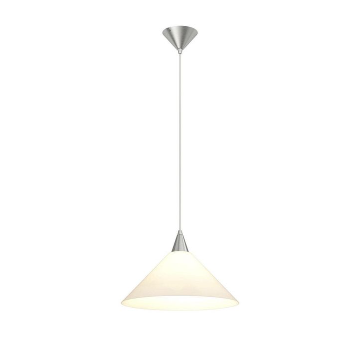 Lindby Glas-Pendelleuchte Petra Pendelleuchte Lampe Küchenlampe Leuchte E27 weiß