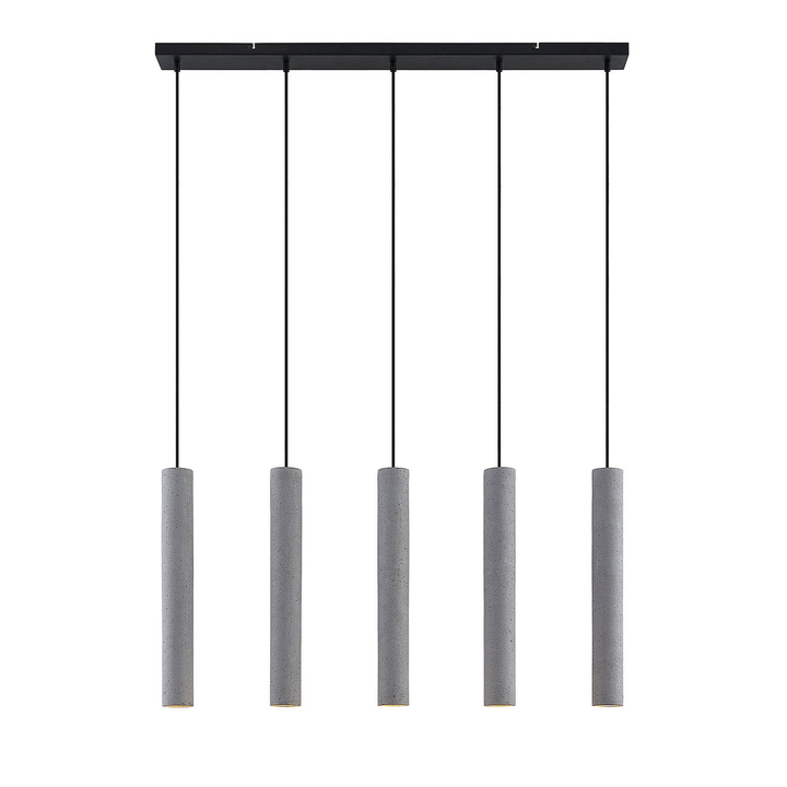 Lindby Concretto Pendelleuchte Hängeleuchte Deckenlampe Lampe 5 Flmg Gu10 G273 B-Ware - 4251096584165