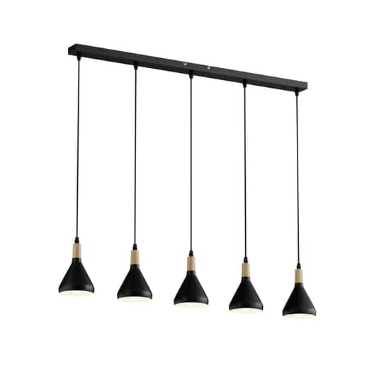 Lindby LED Pendelleuchte Arina Deckenlampe Hängeleuchte Deko-Deckenlampe E14