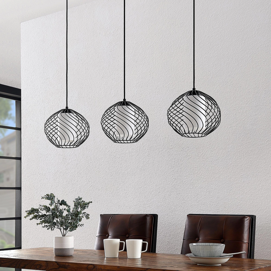 Lindby Cedrice Käfig Pendelleuchte Hängeleuchte Deckenlampe Lampe 3 Flammig 0 B-Ware - 4251096569964