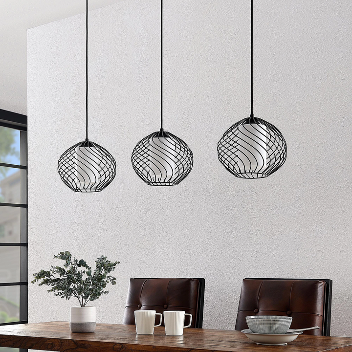 Lindby Cedrice Käfig Pendelleuchte Hängeleuchte Deckenlampe Lampe 3 Flammig 0 B-Ware - 4251096569964