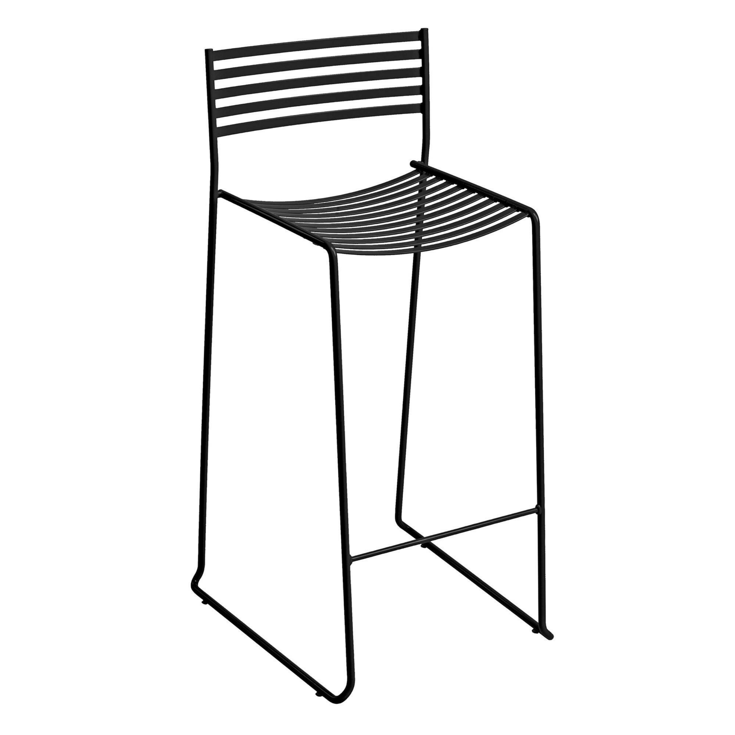 Emu Aero Outdoor Barhocker Barstuhl Hocker Stuhl Schwarz Pulverbeschichtet249 B-Ware - 8021988479635