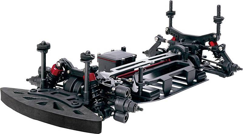B-Ware Reely Tc 04 Onroad Chassis 1:10 Rc Modellauto Straßenmodell Allradantrieb Mod610