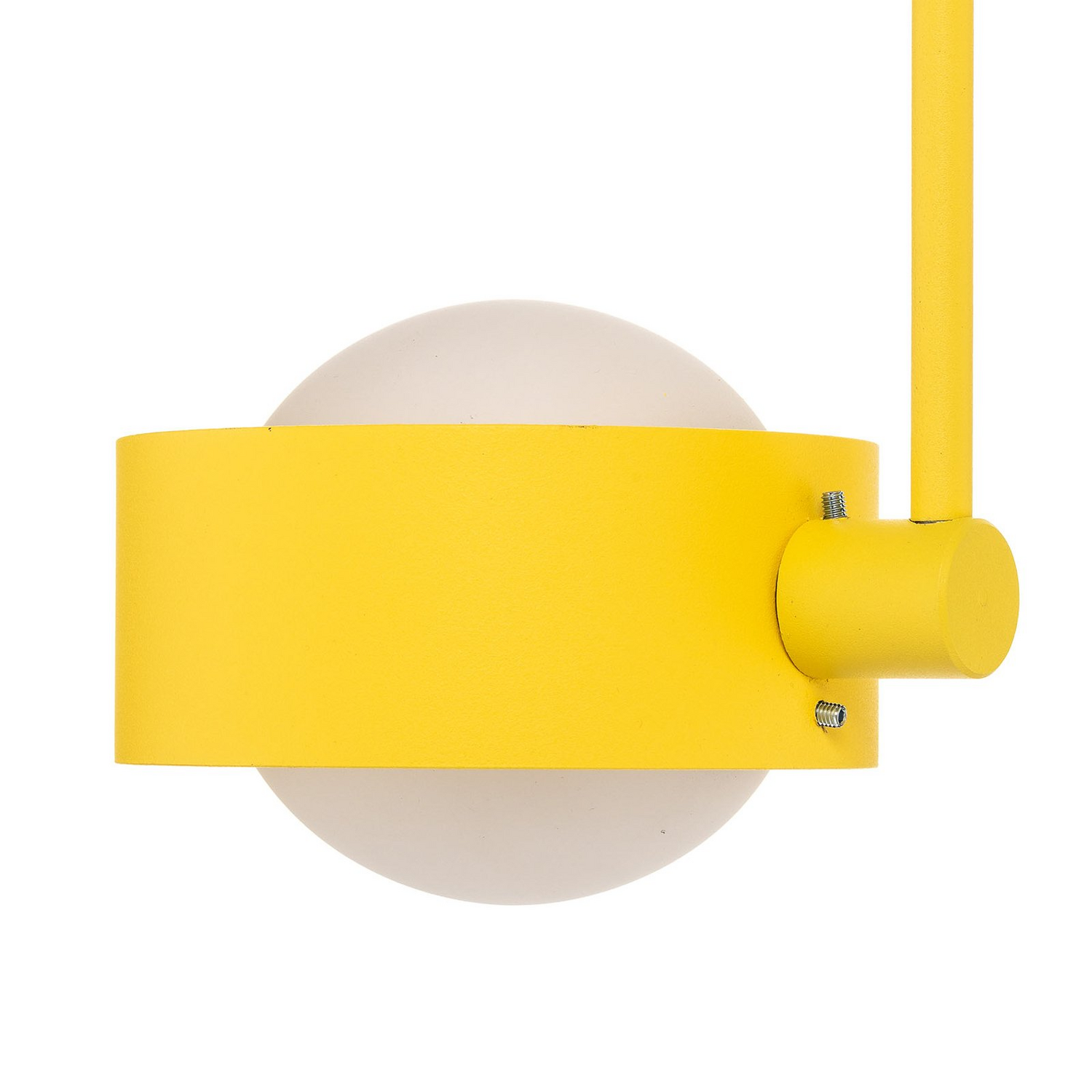 B-Ware Argon Deckenleuchte Mado Deckenlampe Deckenlicht Lampe Stahl Gelb Zweiflammig