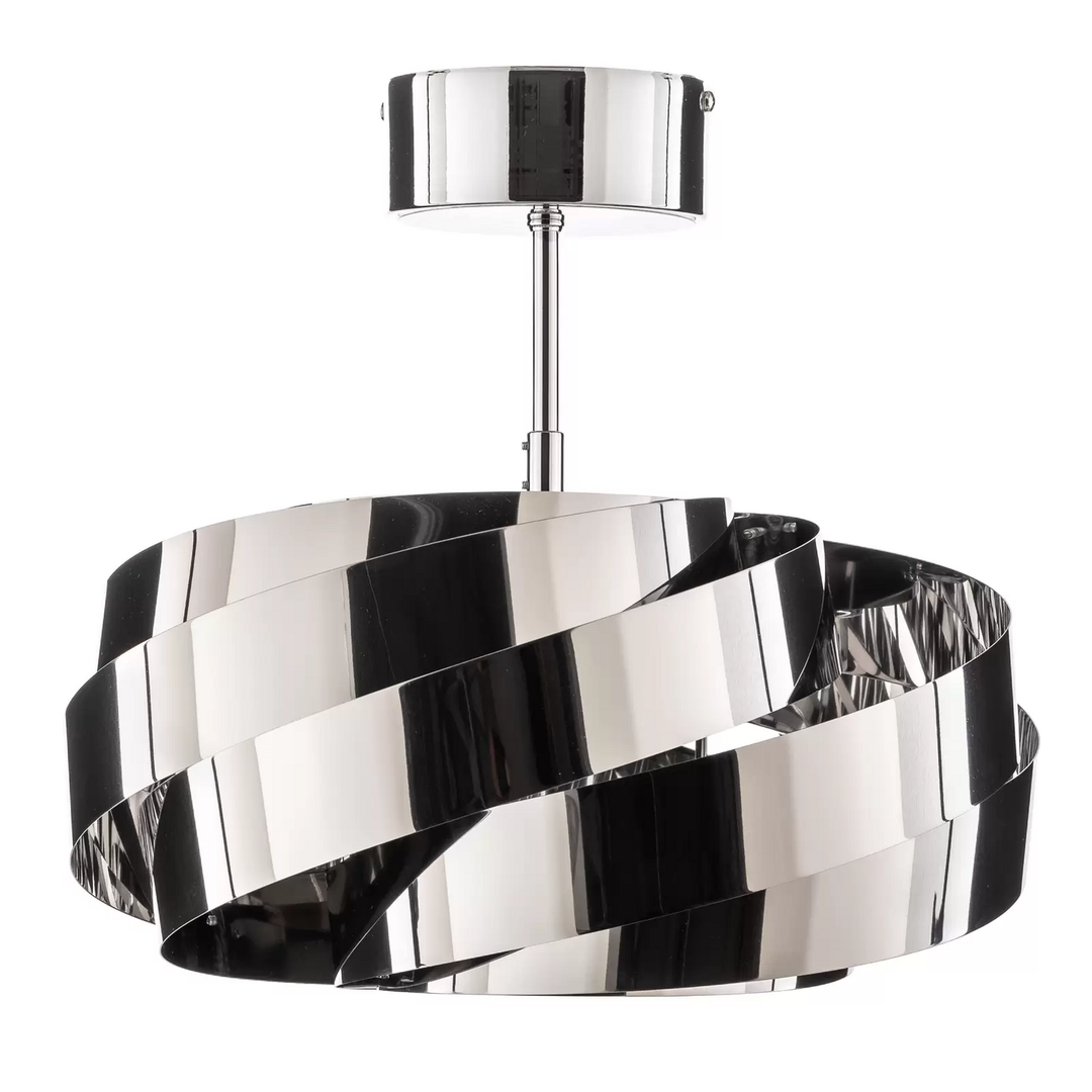 Euluna Deckenleuchte Vento Deckenlampe Deckenlicht Lampe Chromium Nickel ø 40 Cm B-Ware