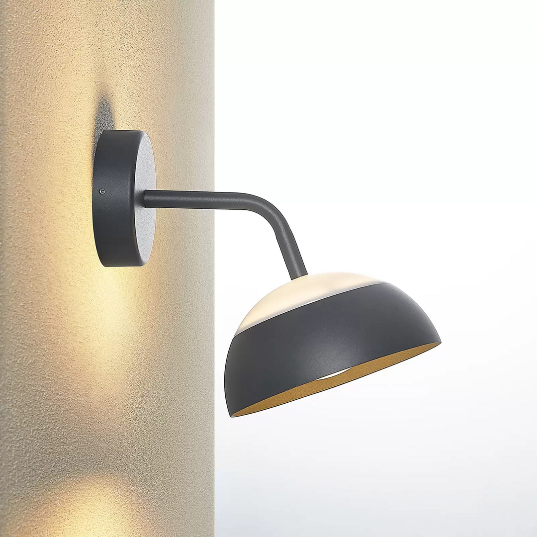 Lindby Bexley LED-Außenwandleuchte Wandleuchte Wandlampe Lampe Leuchte Spot