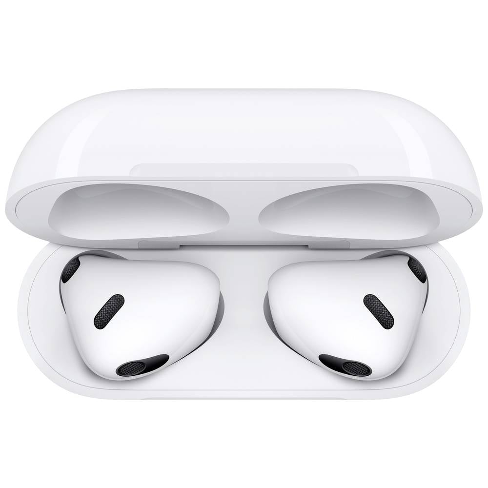 Apple AirPods 3 Gen + Lightning Case AirPods Bluetooth Ladecase Telefonie weiß