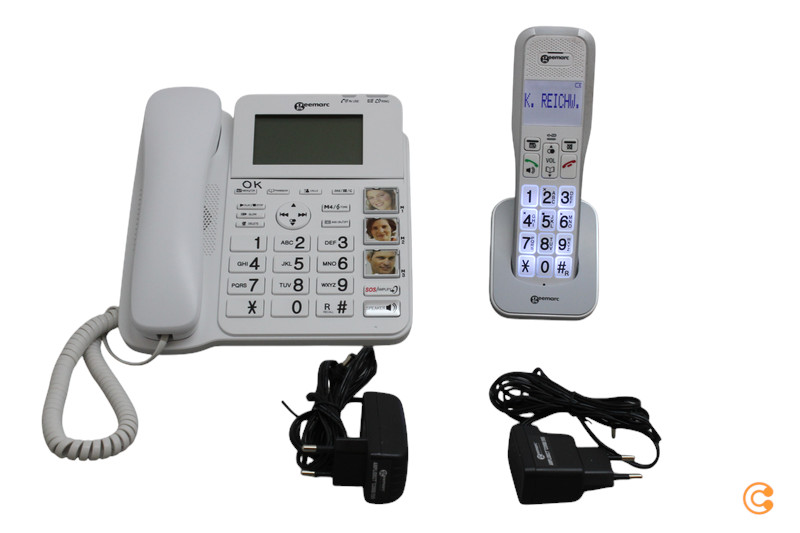 Geemarc AMPLIDECT 595 COMBI Schnurgebundenes Seniorentelefon DEFEKTWARE