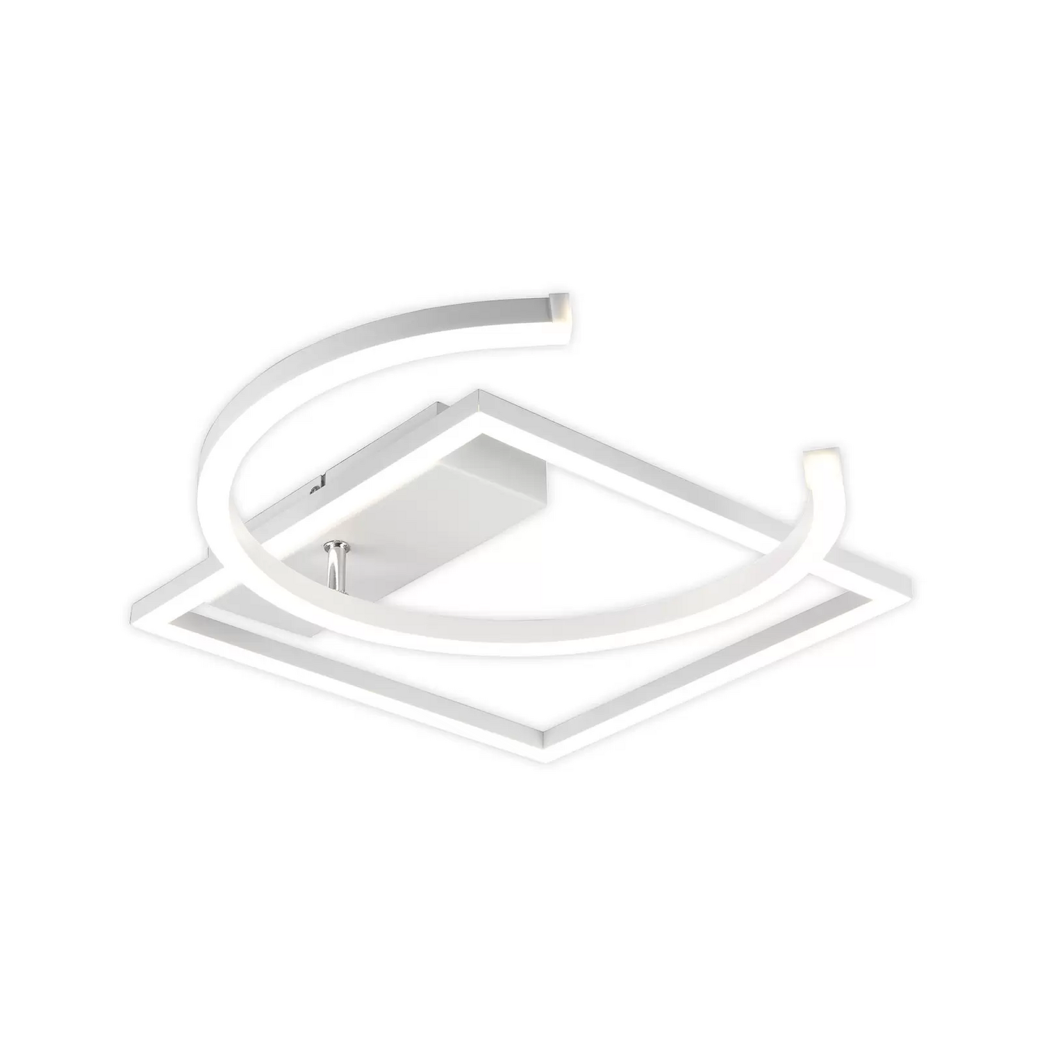 Lindby LED Deckenleuchte Coljana Dimmbar Fernbedienung Deckenlampe Lampe Alu