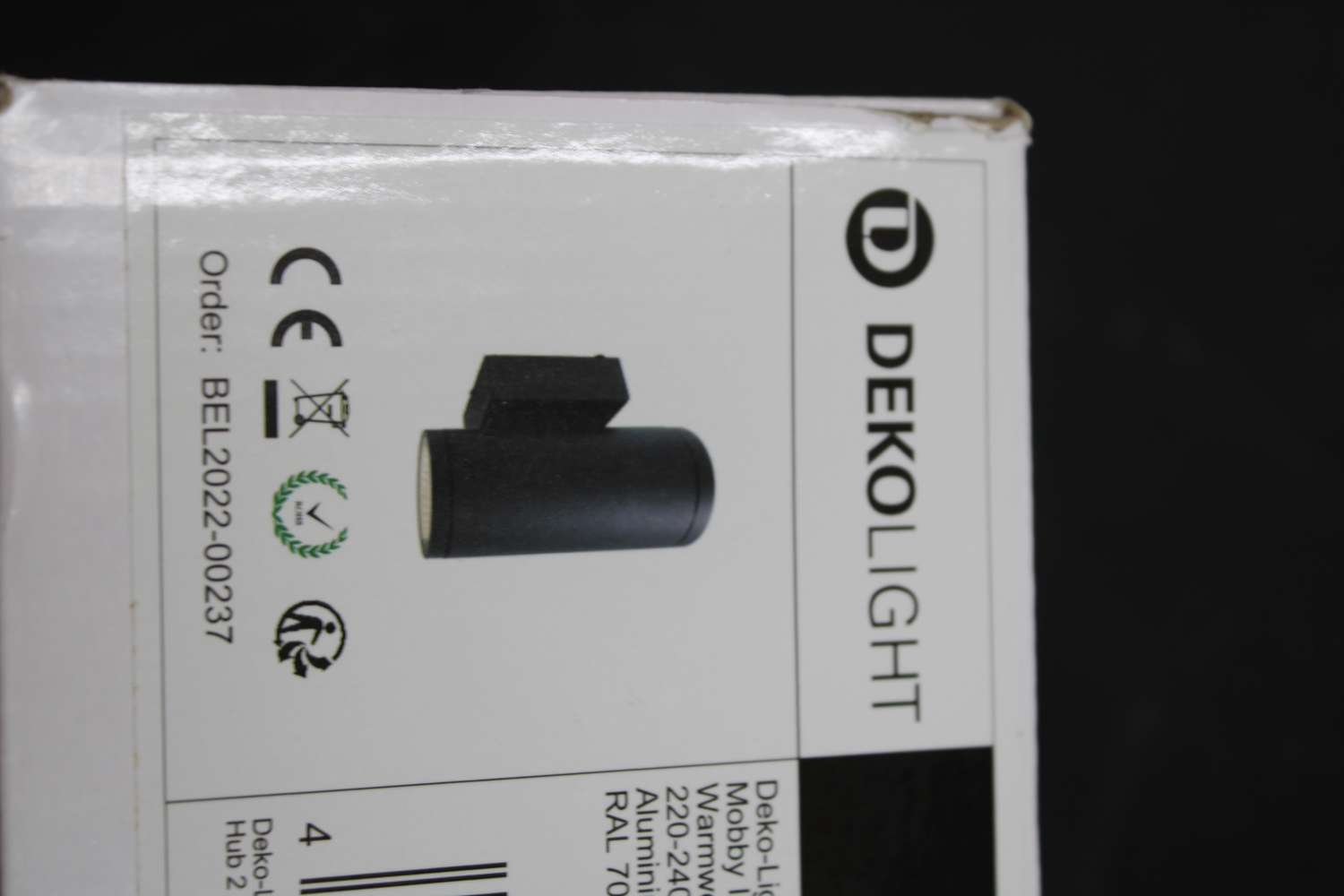 B-Ware Deko Light Mobby Double Mobby Wandaufbauleuchte Aufbaulampe Wandleuchte Licht