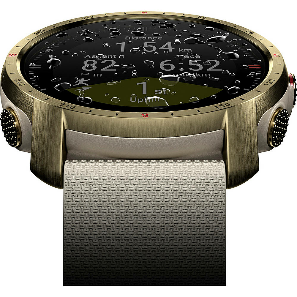 Polar GRIT X PRO Sportuhr Fitnesstracker Smartwatch Fitnessuhr champagner-gold