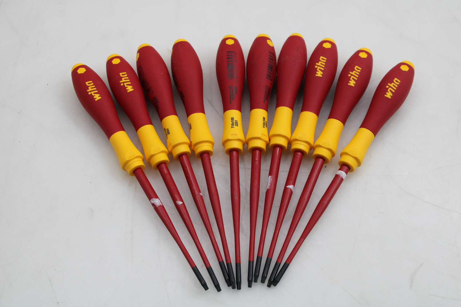 WIHA Schraubendreher 3251 Gr.T 10 Klingen-L.100mm VDE isol.slim 10 STÜCK