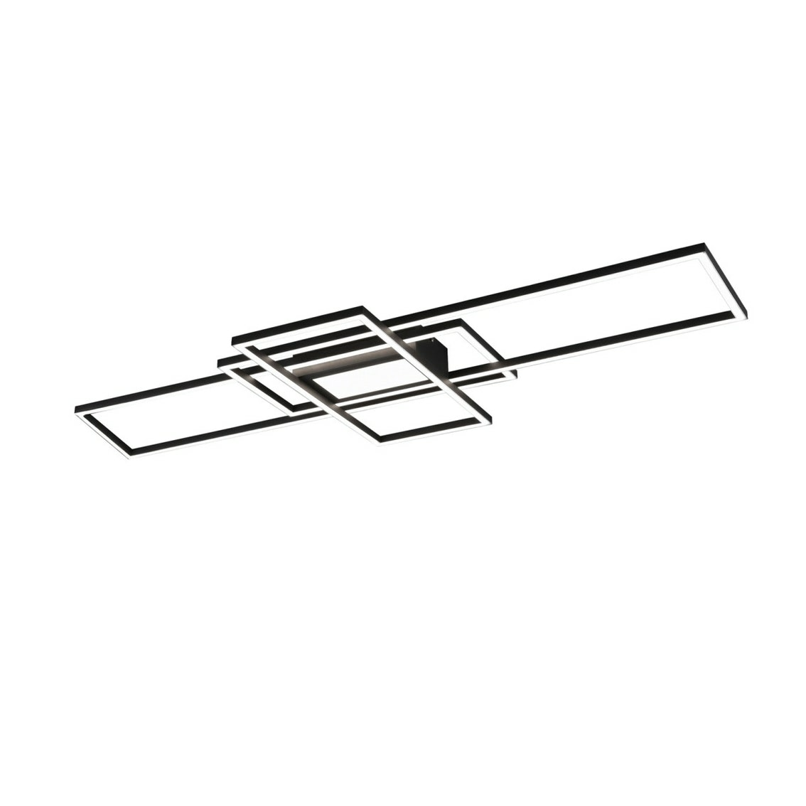 B-Ware Trio Led Deckenlampe Cct Irvine Deckenstrahler Lampe Matt Anthrazit 105x42x6.306