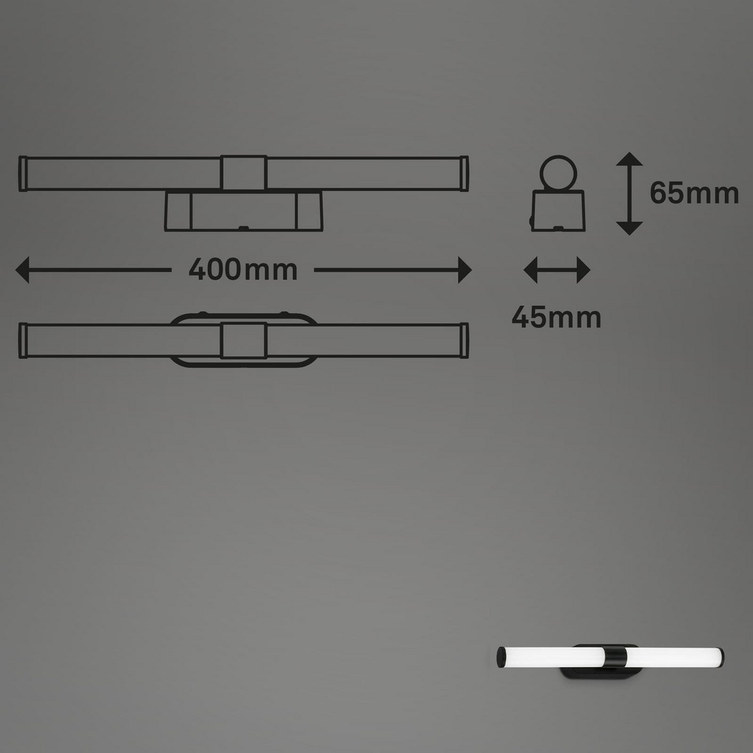 Briloner Wandleuchte Wandlampe Leuchte Lampe Wandlicht Licht Wandbeleuchtung B-Ware