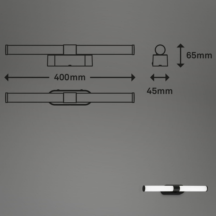 Briloner Wandleuchte Wandlampe Leuchte Lampe Wandlicht Licht Wandbeleuchtung B-Ware