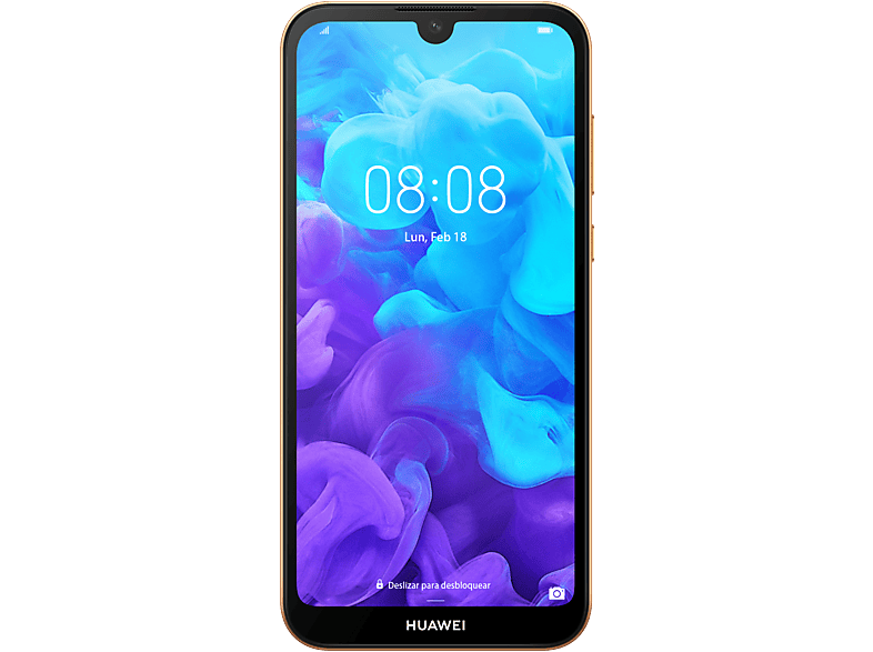 B-Ware Huawei Y5 Amber Brown Dual Sim Smartphone Handy Touchscreen Siehe Text/Foto