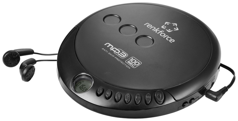 Renkforce Rf Cdp 200 Tragbarer Cd Player Cd Spieler Cd Mp3 Aa Kopfhörer Schw684 B-Ware