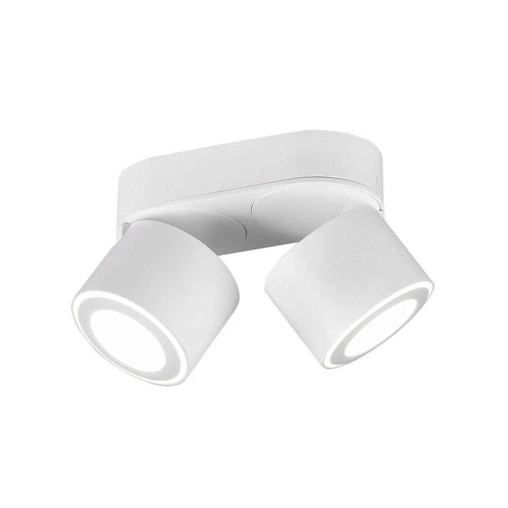 B-Ware Lindby Lowie Led Spot Zweiflammig Leuchte Deckenleuchte Lampe Led Weiß Warmweiß