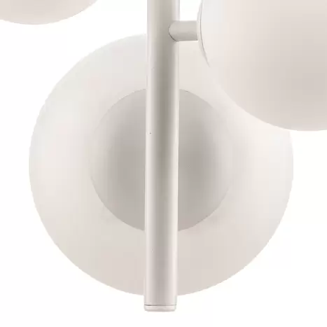 B-Ware Aldex Hängeleuchte Dione Pendelleuchte Hängelampe Deckenlampe Vierflammig Weiß