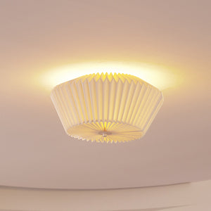 B-Ware Lindby Deckenleuchte Magali weiß Papier Ø 45 cm Deckenlampe Lampe Leuchte E27