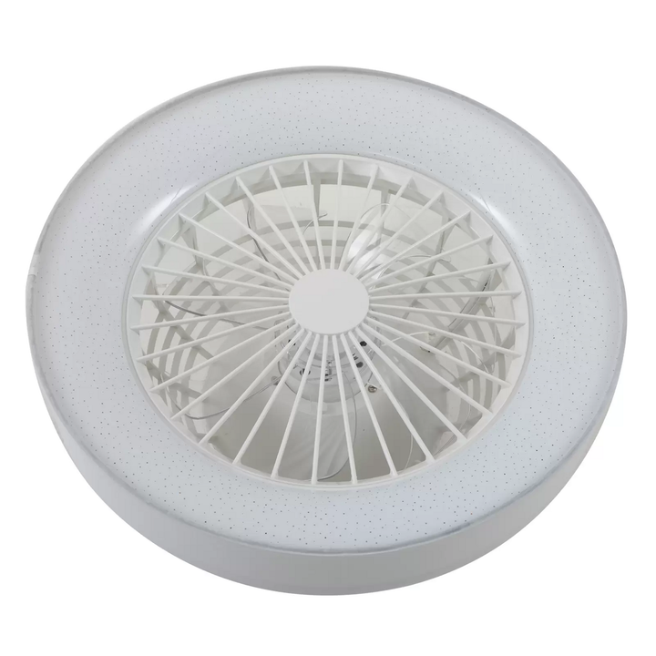 Lindby LED-Deckenventilator Mace Ventilator Deckenventilator weiß leise Ø 47739