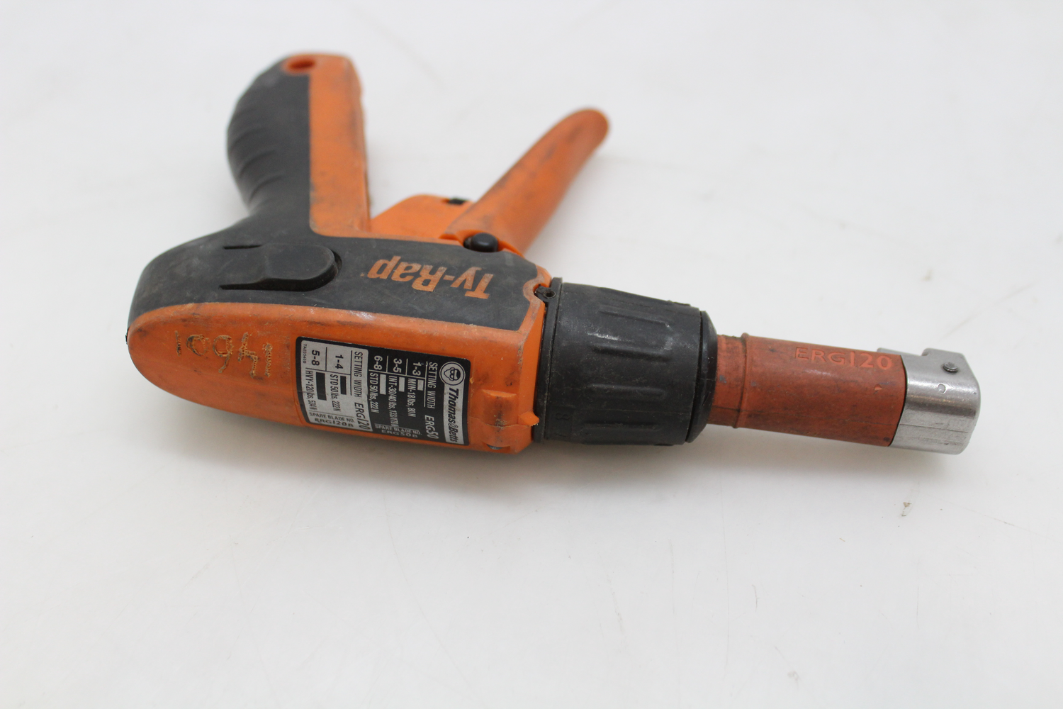 B-Ware ABB ERG50 Kabelbinderzange Klemmzange Spannzange Zange Kabelbinder siehe Text