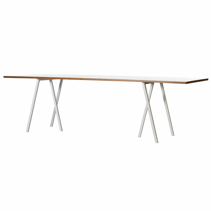 Hay Loop Stand Tisch Esstisch Wohnzimmertisch Esszimmertisch 200 x 92 cm Weiß