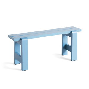 B-Ware Hay Weekday Sitzbank Sitz Bank Holzbank Dekobank Kiefer Bank L 111 Cm Azure Blue