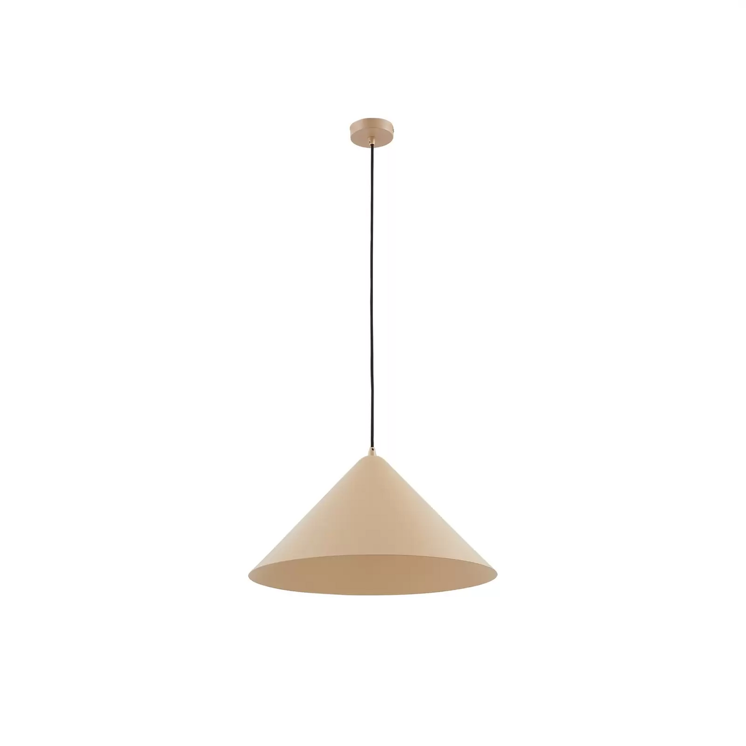 Lindby Hängeleuchte Clarine Beige ø 50 Cm Metall Deckenlampe Lampe Leuchte Spot B-Ware - 4251911793703