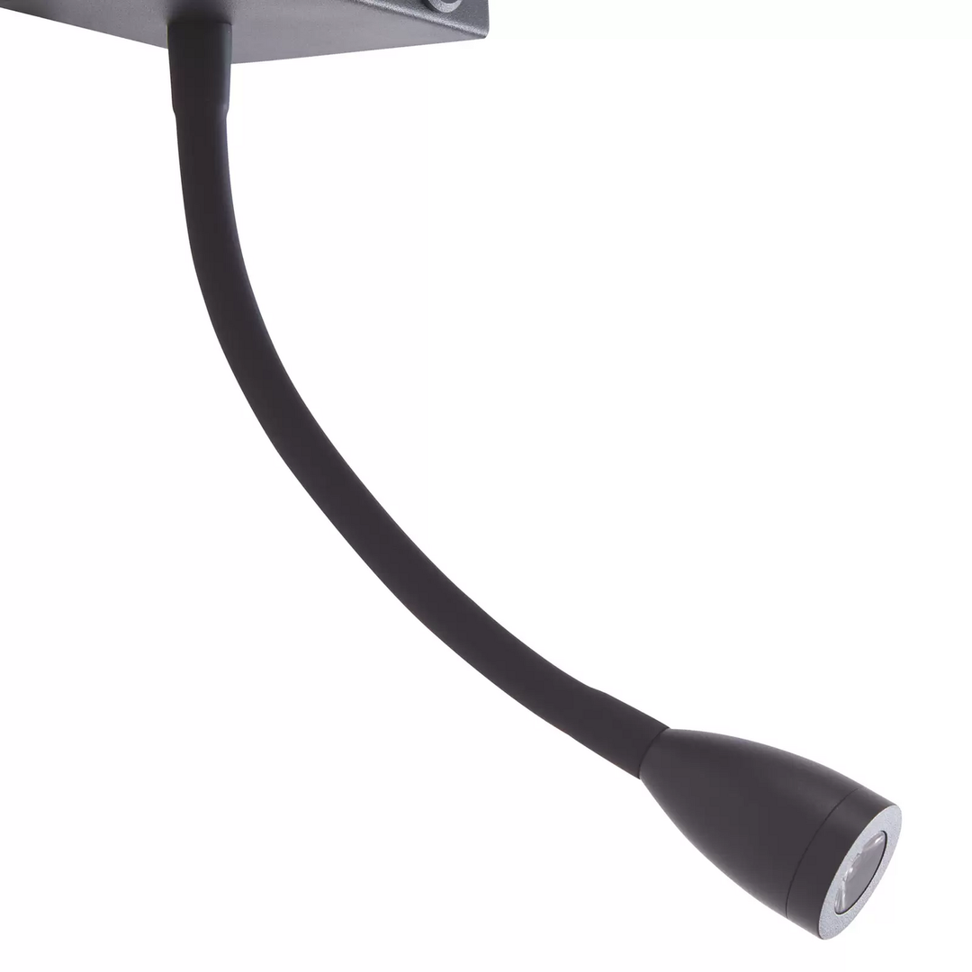 Lindby Thorid LED-Wandleuchte Flexarm Wandlampe Lampe Leuchte Spot Licht