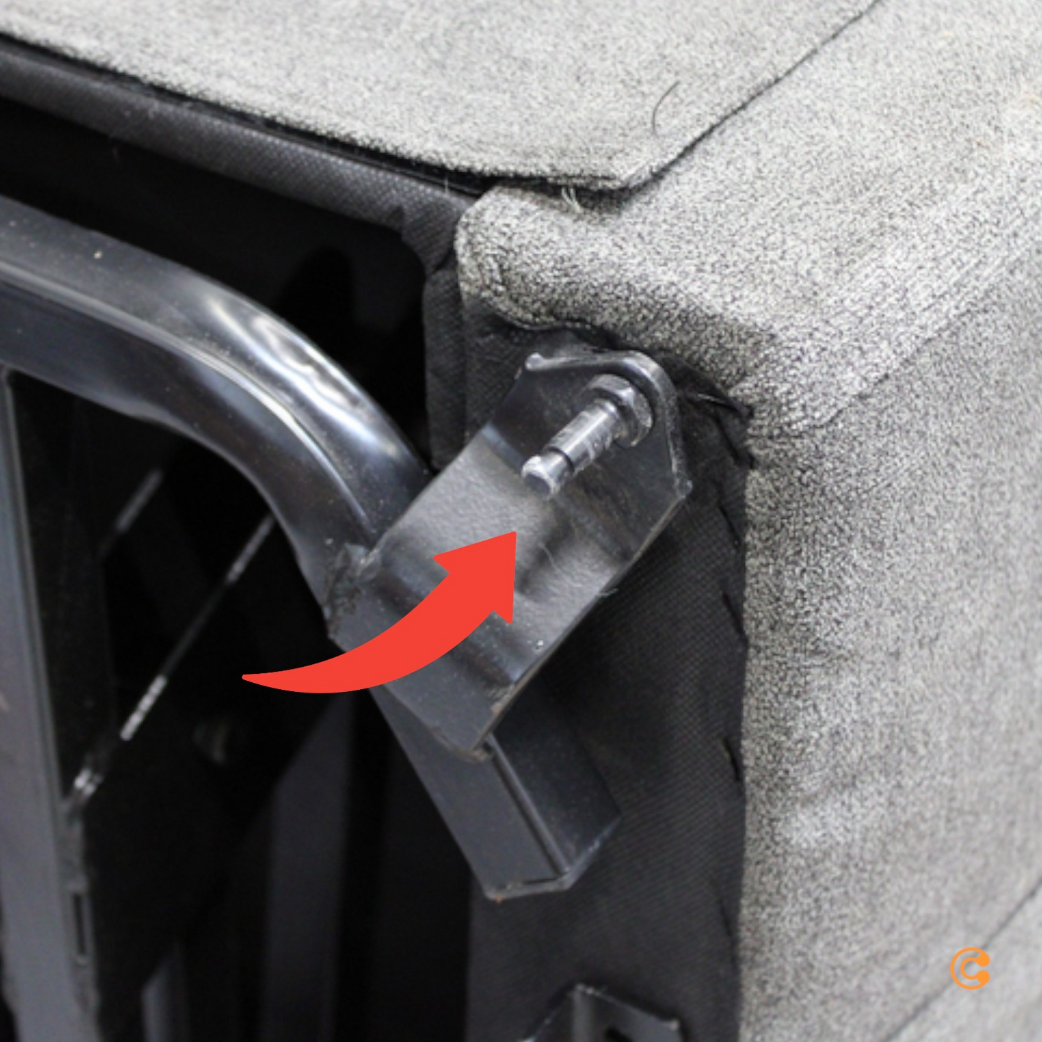 B-Ware loftscape Fernsehsessel Loccota Sessel Dunkelgrau Wohnzimmermöbel DEFEKTWARE