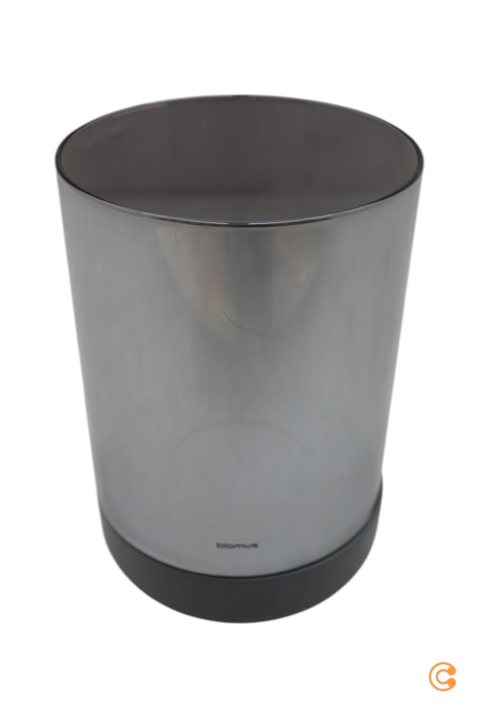 Blomus - Calma Windlicht Ø 15 cm rauch stahlgrau Licht SIEHE TEXT/FOTO