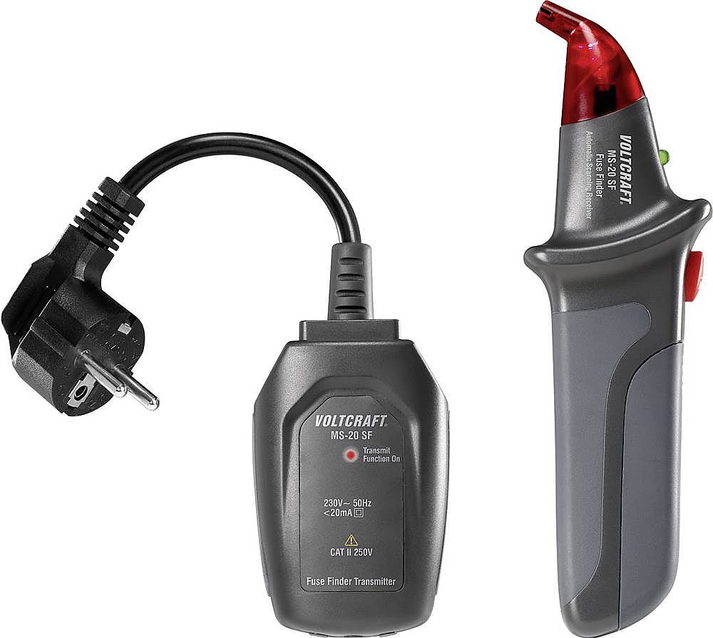 Détecteur de fusibles Voltcraft MS 20 SF 230 V CA Cat II (produit de seconde main)