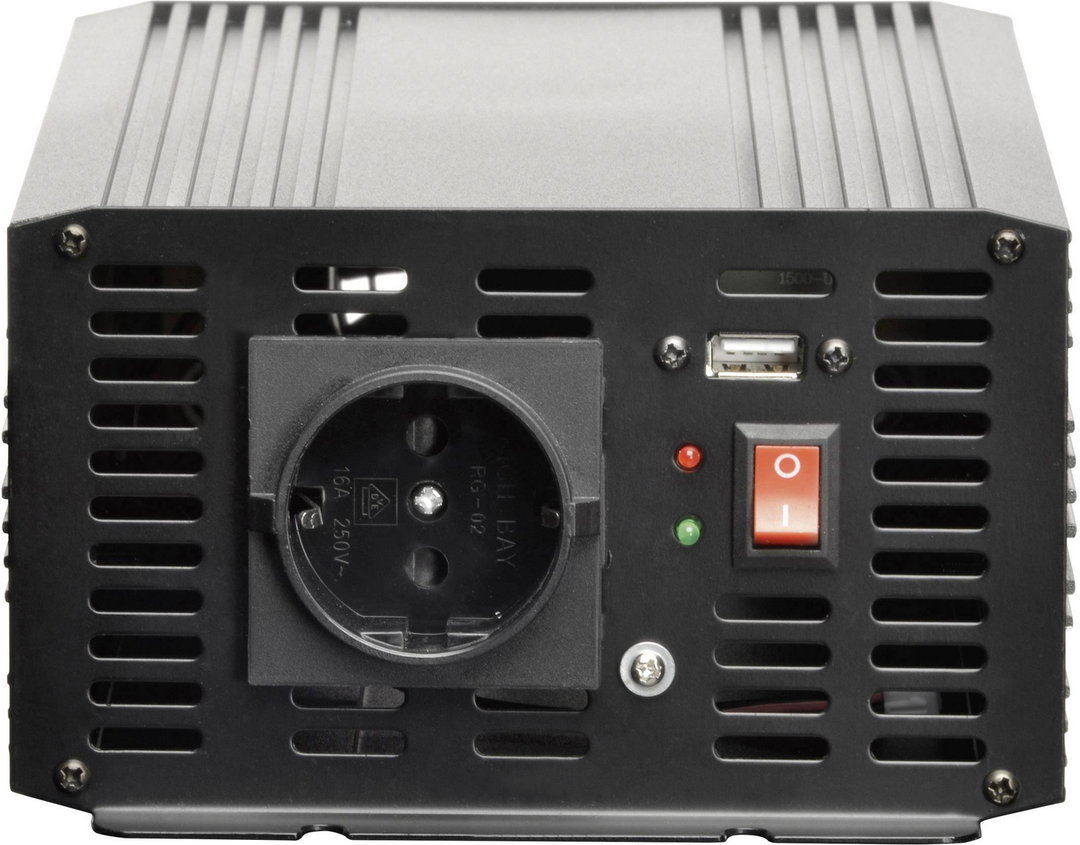 VOLTCRAFT Wechselrichter Gerät Umwandler 2000 W 21 - 30 V/DC Schraubklemmen