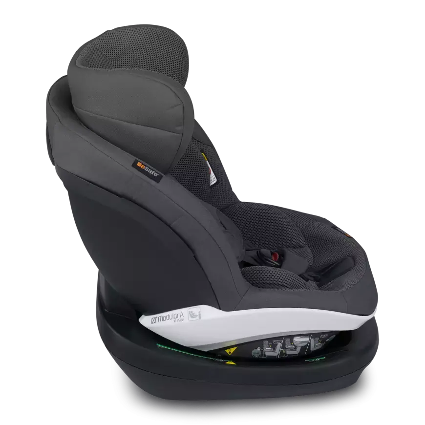BeSafe iZi Modular i-Size Kindersitz Autositz Anthracite Mesh für Sicherheit