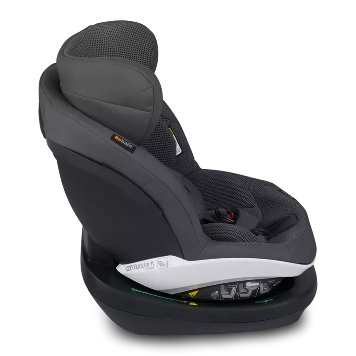 BeSafe iZi Modular i-Size Kindersitz Autositz Anthracite Mesh für Sicherheit