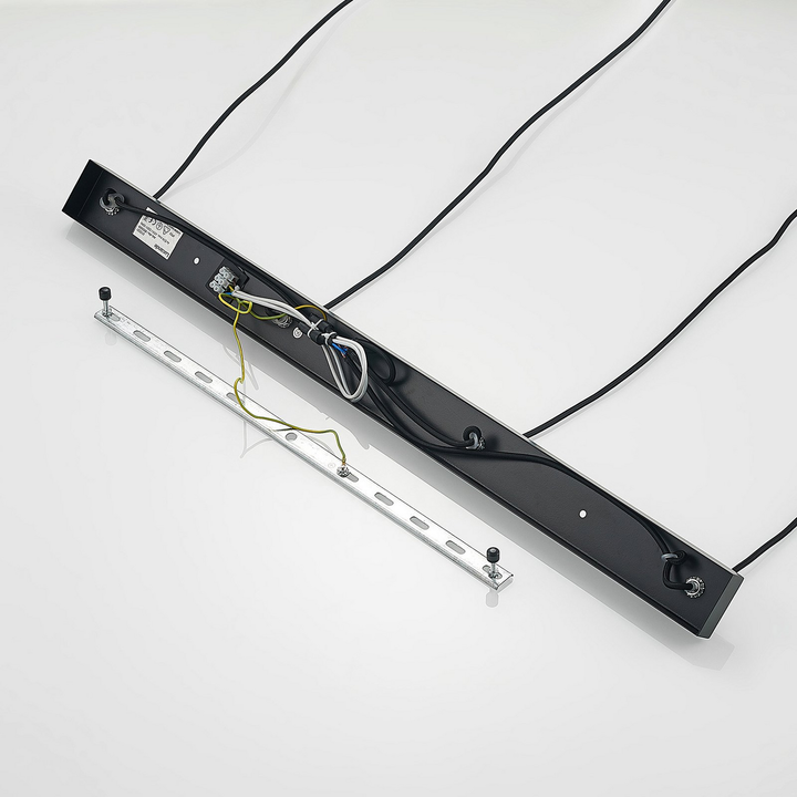 Lucande Tetira Hängeleuchte Hängeleuchte Lampe Leuchte Esstisch 4fl Lang Schw345 B-Ware - 4251096598759