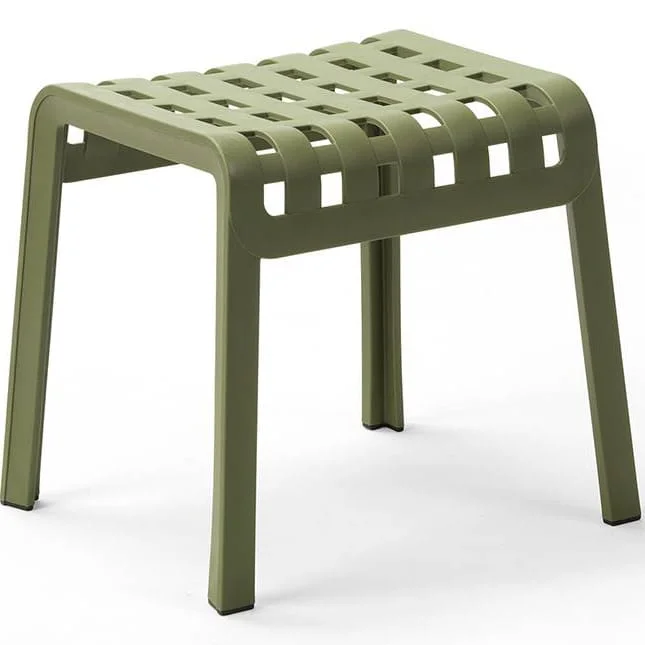 Nardi Poggio Hocker Fußschemel Sitzhocker Tritt Deko Tritthocker Outdoor Agave B-Ware