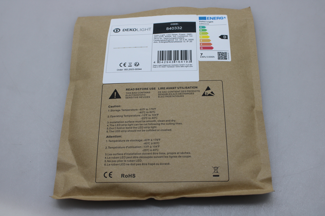 Deko Light 840332 Led Streifen V/Dc Led Lichtbänder Beleuchtung Lampenzubehör B-Ware