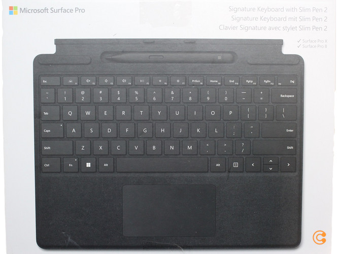 Microsoft Surface Pro Signature Tastatur Tabletttastatur schwarz SIEHE TEXT/FOTO