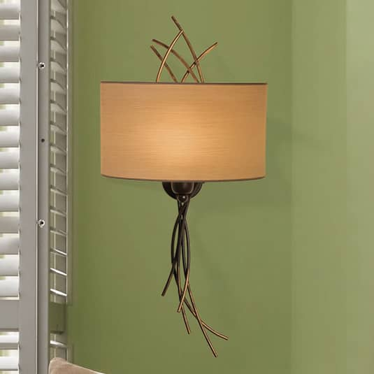 Menzel Living Oval dekorative Wandleuchte Wandlampe Wohnzimmerlampe Leuchte E27
