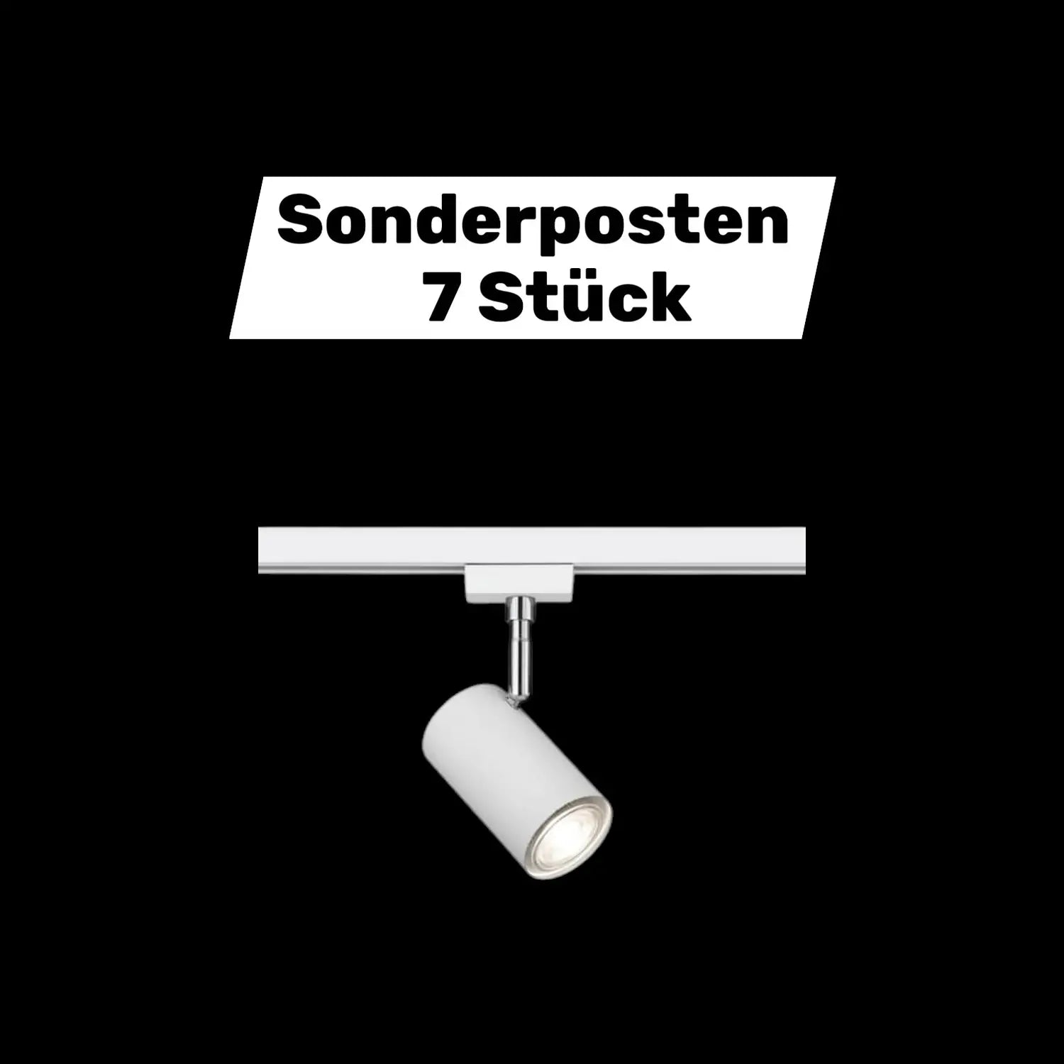 B-Ware Trio Lighting 2 Phasen Spot Du Oline Deckenspot Deckenlampe 782401 Gu10 7 Stück - 4017807471700