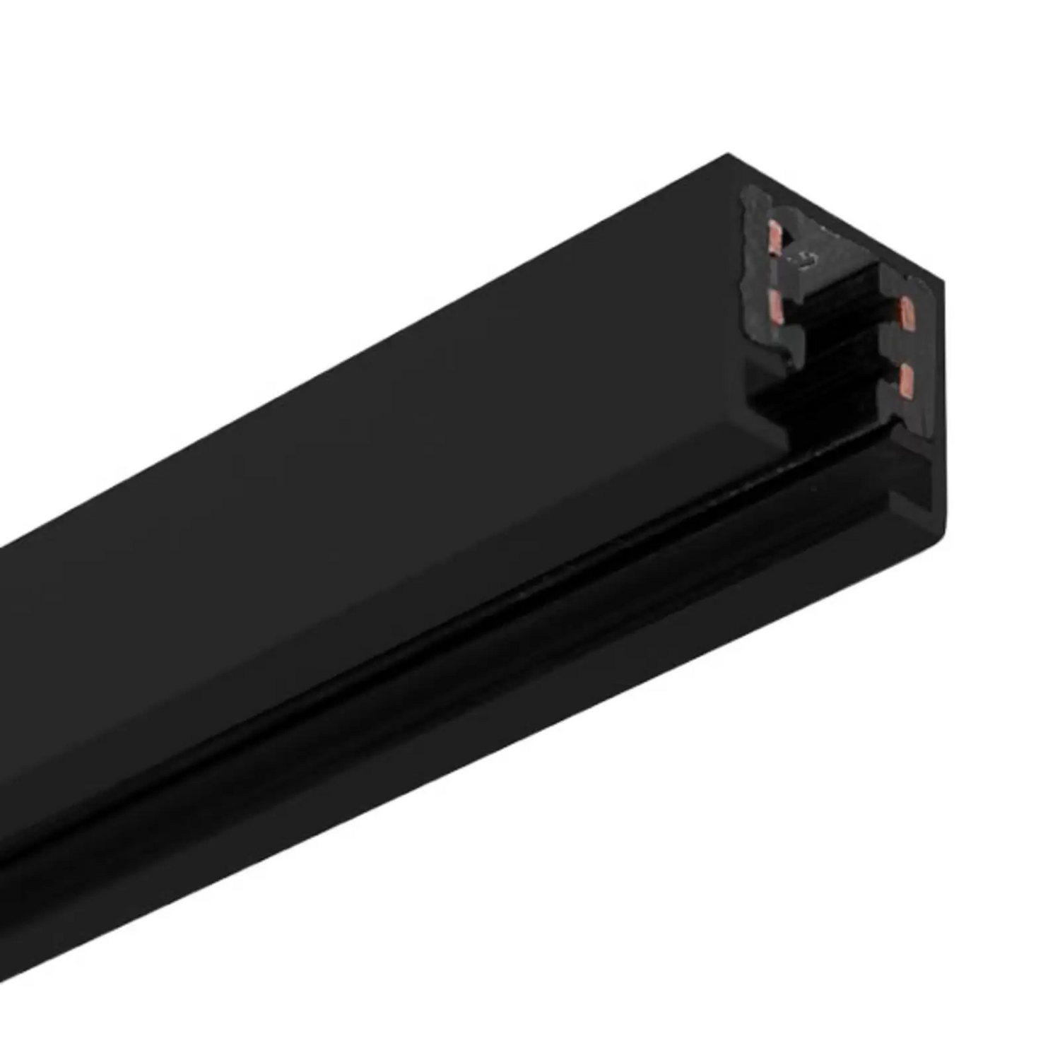 B-Ware Molto Luce 2 Phasen Stromschiene Volare Schwarz 200 Cm Beleuchtungszubehör Lampe - 9008905680977