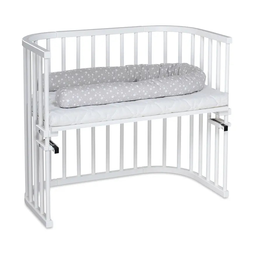 B-Ware Babybay Beistellbett Kinderbett Babybett Maxi Liegefläche Weiß Buchenholz Bett - 2000527705301