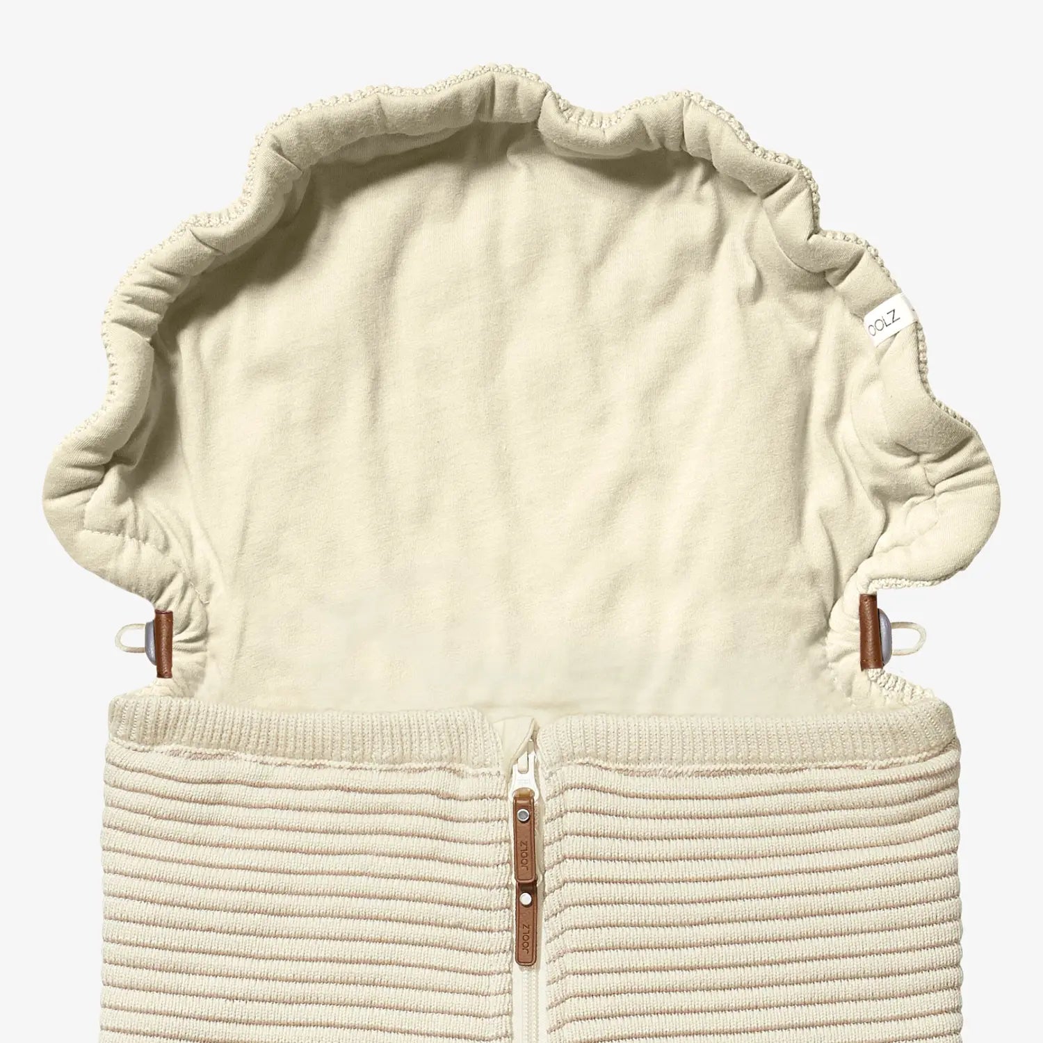 B-Ware Joolz Schlafsack Ribbed Nest Babyschlafsack Essentials Off White Baumwolle W624 - 8715688006757