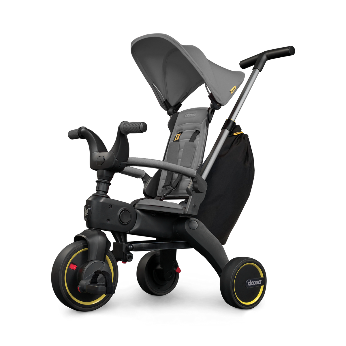 doona Dreirad Kinderfahrzeug Buggy Liki Trike S3 Grey Hound grau faltbar 5-in-1 - 2000574652610