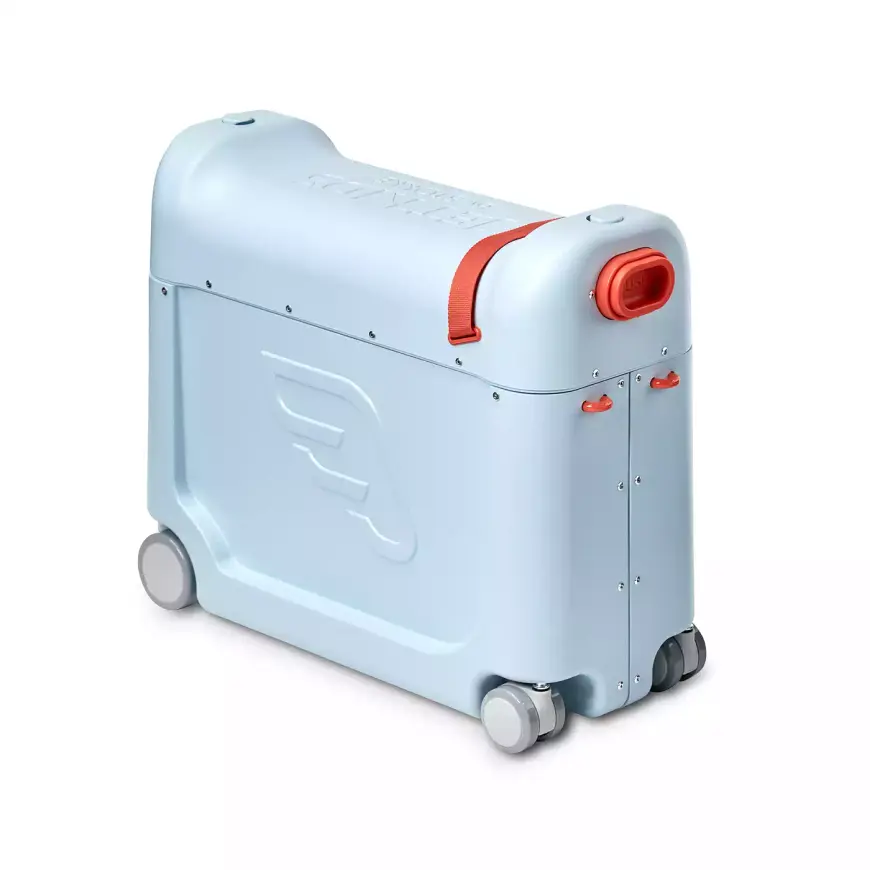 Stokke Bed Box Aufsitzkoffer Kinderkoffer Blue Sky Handgepäck B-Ware - 2000575875308