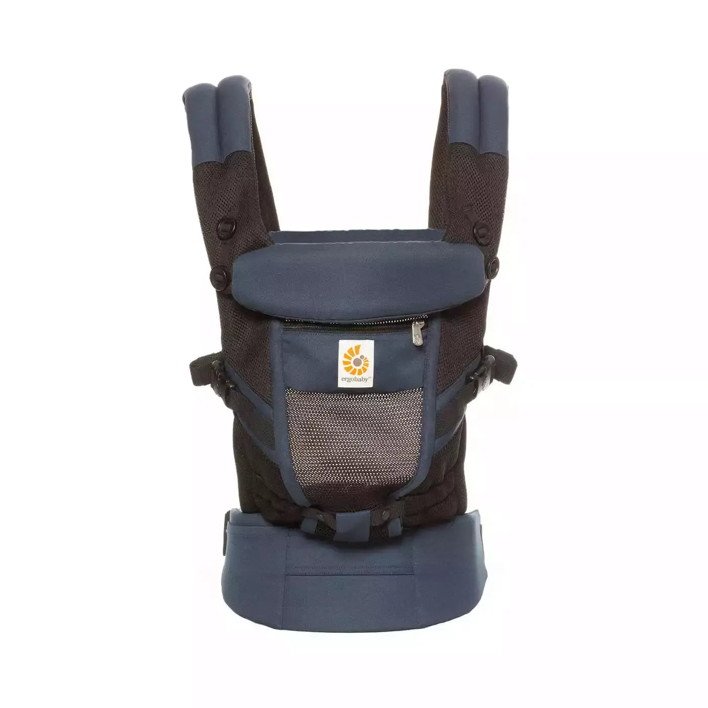 B-Ware Erg Obaby Babytrage Tragesystem Adapt Cool Air Mesh Raven Blau Komforttrage Trage - 2000576139201