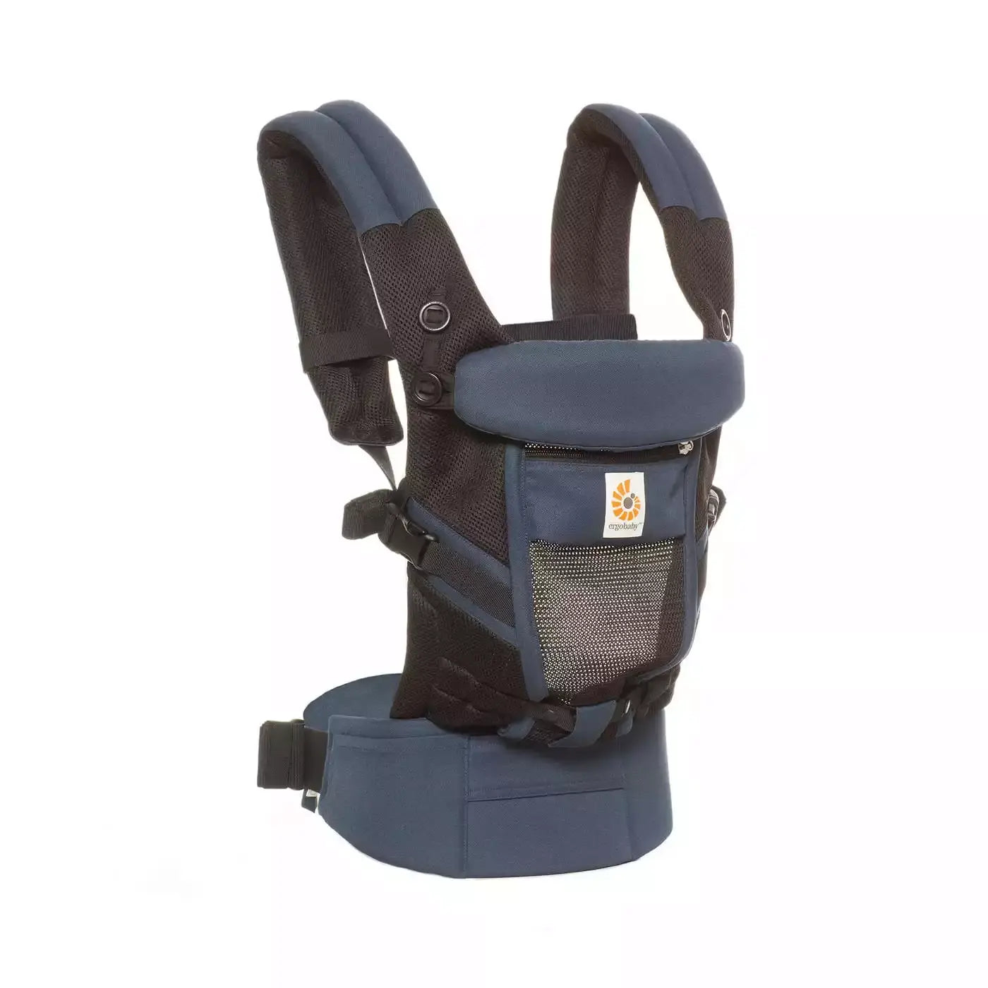 B-Ware Erg Obaby Babytrage Tragesystem Adapt Cool Air Mesh Raven Blau Komforttrage Trage - 2000576139201